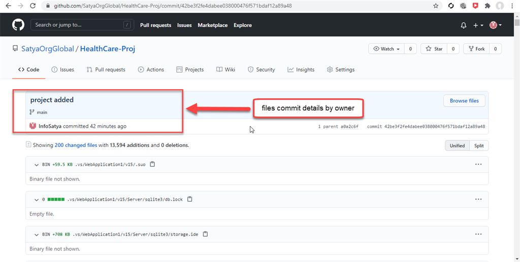 Managing Files On GitHub Using Git Bash 📥📤 In Real-Time Scenario - Owner Uploads Project In GitHub Repo